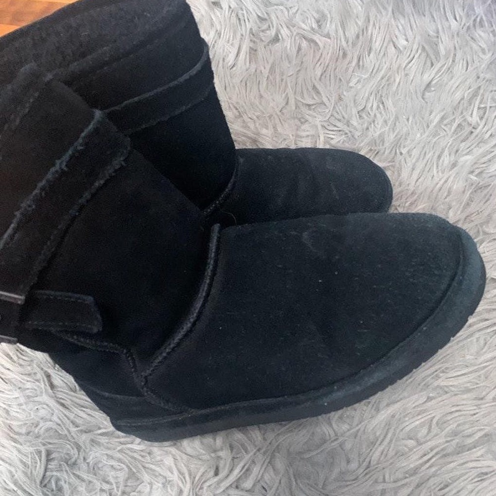 bear paw boots black